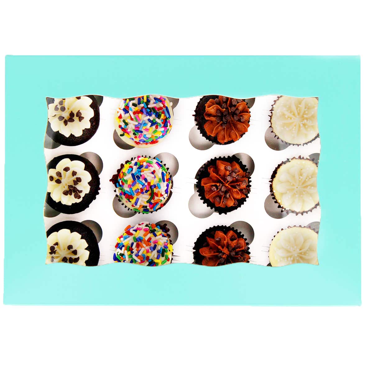 Mini Cupcake Dozen - Birthday