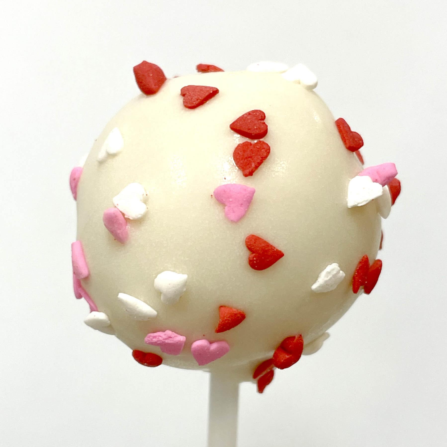 Valentine Vanilla Cake Pop